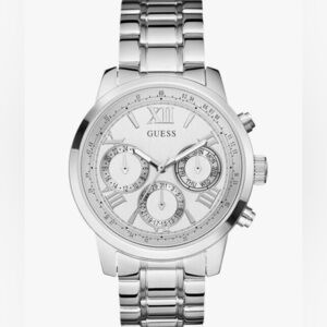 GUESS Women's Sunrise Stainless Steel 40mm Watch W0330L3